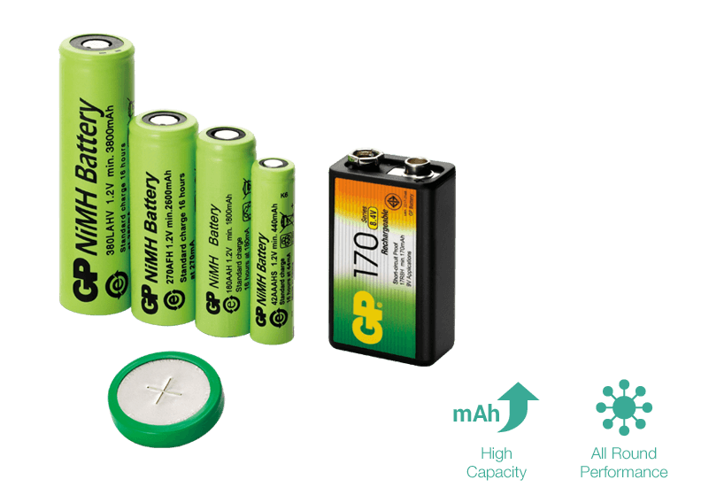 Gp NiMH Battery gp 210 aahcb 5 bmxz 6,0v 2000mah 